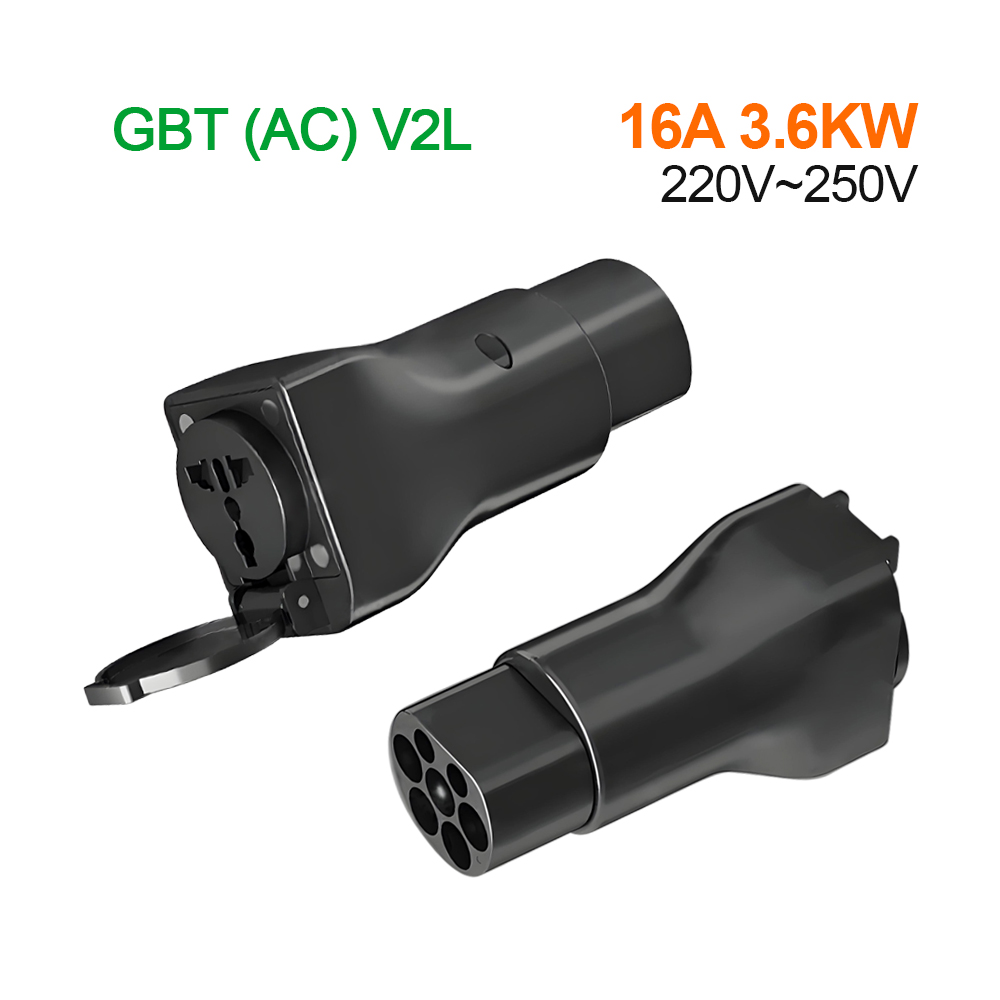New 16A 3.6KW GBT V2L Type2 Pl - đánh giá và giá Ev Charger Adapter