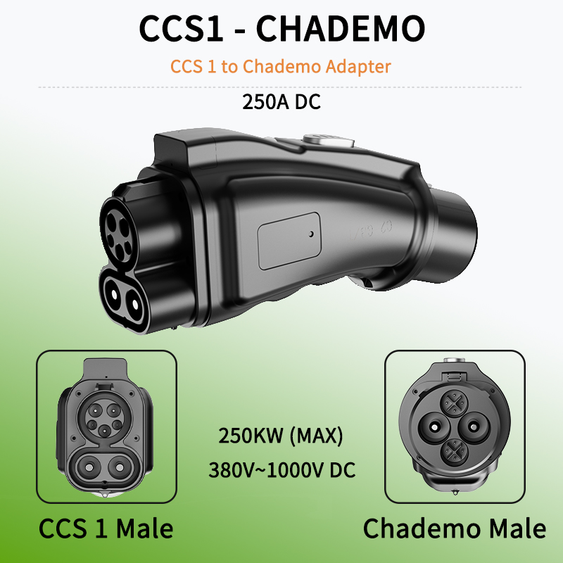 Bộ chuyển đổi sạc xe điện WUFE - đánh giá và giá Gb/T To Ccs2 200A Fast Charging Adapter
