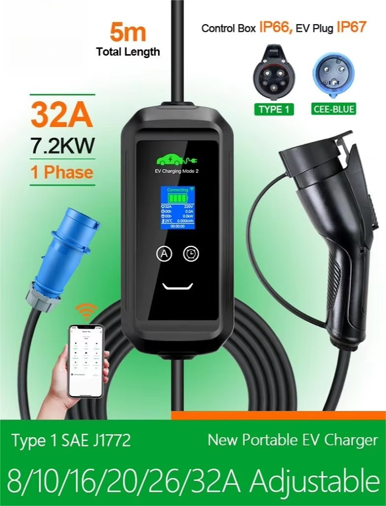 Custom USA AC Portable EV Char - đánh giá và giá Ev Charger