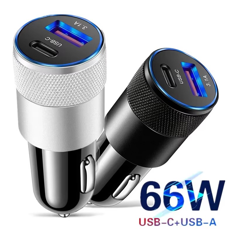 66W USB Car Charger Type C Fas - đánh giá và giá Fast Ev Charger